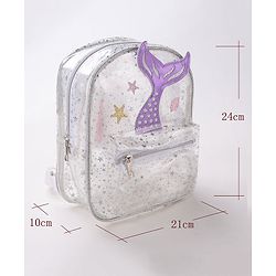 Babyhug Free Size Fashion Backpacks- Silver