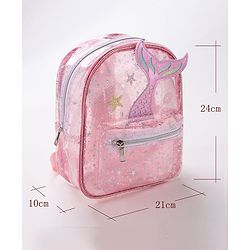 Babyhug Free Size Fashion Backpacks- Silver
