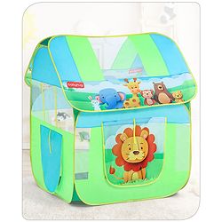 Babyhug Jungle Pop-up Play Tent House - Green