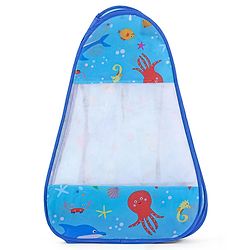 Babyhug Foldable Pop-Up Play Tent House Aquatic Theme - Blue