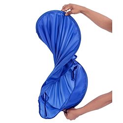 Babyhug Foldable Pop-Up Play Tent House Aquatic Theme - Blue
