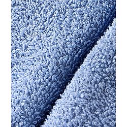 Babyhug Elephant Headed Cotton Knit Hooded Towel - Blue