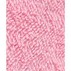 Babyhug Terry Cotton Knit Hooded Towel Bunny Applique - Pink