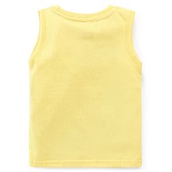 Babyhug 100% Cotton Woven Half Sleeves Regular Collar Camo Printed Shirt with Half Sleeves T-Shirt - Grey & Yellow