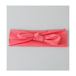 Babyhug Free Size Headbands with Bow Applique Pack of 3 - Pink & Yellow