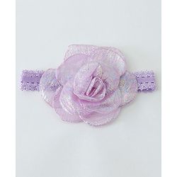 Babyhug Free Size Head Band with Floral Applique  Set of 3 - Multicolour