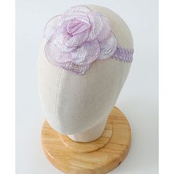 Babyhug Free Size Head Band with Floral Applique  Set of 3 - Multicolour