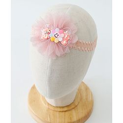 Babyhug Daisy & Crown Bow Applique Headbands Pack Of 2  - Multicolor