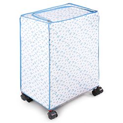 Babyhug Multi Utility Square Laundry Bag With Wheels Musical Theme - Blue