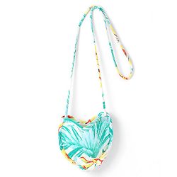Babyhug Rayon Woven Sleeveless Frock with Sling Bag Floral Print - Blue