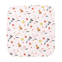 Babyhug 100% Cotton Premium Wash Cloth Pack of 8 - Multicolor