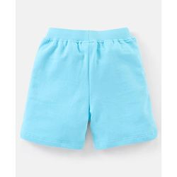 Babyhug Cotton Half Sleeves T-Shirt & Shorts Striped - Blue