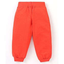 Babyhug Cotton Full Length Football Print Lounge Pants Pack of 2 - Blue & Red