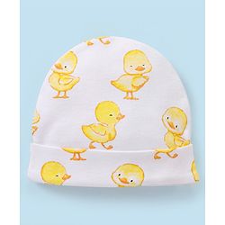 Babyhug  Preemie 100 % Cotton Baby Clothing Gift Sets Pack of 5 - White & Yellow