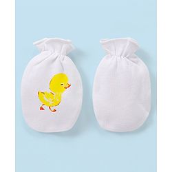 Babyhug  Preemie 100 % Cotton Baby Clothing Gift Sets Pack of 5 - White & Yellow