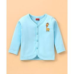 Babyhug 100 % Cotton Baby Clothing Gift Sets Pack of 7 - Blue