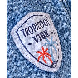 Babyhug Full Length Jeans Tropicool Vibe - Blue