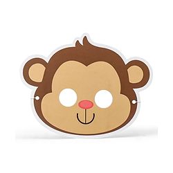 Babyhug Animal Face Mask- 12 Pieces