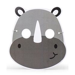 Babyhug Animal Face Mask- 12 Pieces