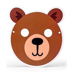 Babyhug Animal Face Mask- 12 Pieces