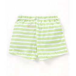 Babyhug 100% Cotton Briefs Stripes & Dino Print Pack of 3- Orange & Blue