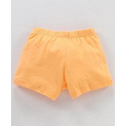 Babyhug 100% Cotton Knit Striped Boxers Cars Print Pack of 3 - Sky Blue Orange & White