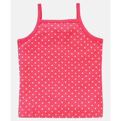 Babyhug 100% Cotton Sleeveless Stripe & Floral Printed Slips Pack of 3 - Pink & Mint Green