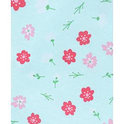 Babyhug 100% Cotton Sleeveless Stripe & Floral Printed Slips Pack of 3 - Pink & Mint Green