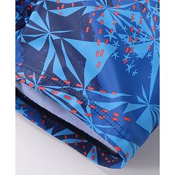 Babyhug Quick Dry Swimming Trunk Stars Print- Blue