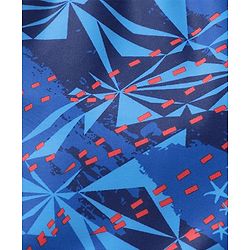 Babyhug Quick Dry Swimming Trunk Stars Print- Blue