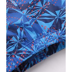 Babyhug Quick Dry Swimming Trunk Stars Print- Blue
