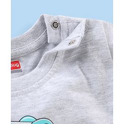 Babyhug Cotton Half Sleeves T-Shirts Dino Print Pack of 3 - Blue & Green