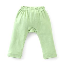 Babyhug Cotton Full Length Diaper Pants Tomato  Carrot Print & Stripes Pack of 3 - Red Blue & Green