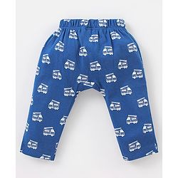 Babyhug Cotton Full Length Stripe Diaper Leggings Pack of 3 - Multicolor