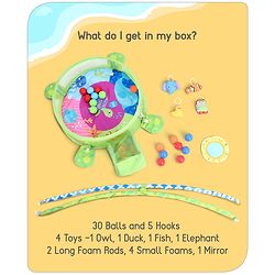 Babyhug 3 in 1 Baby Play Gym Turtle - Green