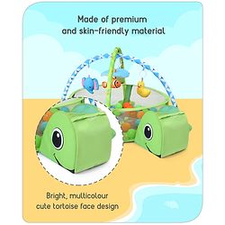 Babyhug 3 in 1 Baby Play Gym Turtle - Green