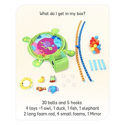 Babyhug 3 in 1 Baby Play Gym Turtle - Green