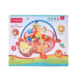 Babyhug 3 in 1 Baby Play Gym Turtle - Green