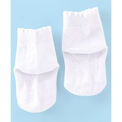 Cute Walk by Babyhug Anti Bacterial Ankle Length Strawberry Print Socks Pack of 3 - Pink White & Red