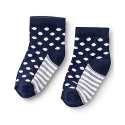 Cute Walk By Babyhug Anti Bacterial Ankle Length Socks Star Design Pack Of 3 - Multicolour