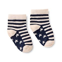 Cute Walk By Babyhug Anti Bacterial Ankle Length Socks Star Design Pack Of 3 - Multicolour