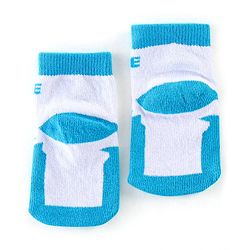 Cute Walk by Babyhug Non Terry Anti Bacterial Ankle Length Monster Design Socks Pack of 3 - Red Blue & Green