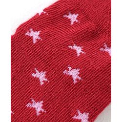 Cutewalk By Babyhug Antibacterial Ankle Length Socks Car & Stripes Design Pack Of 5- Navy Blue Red & Grey