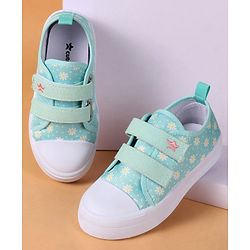 Cute Walk by Babyhug Velcro Closure Casual Shoes - Green