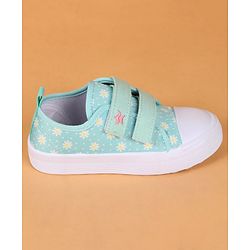 Cute Walk by Babyhug Velcro Closure Casual Shoes - Green