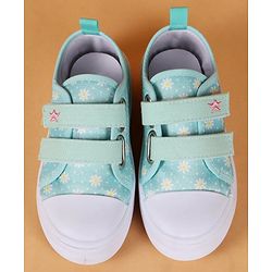 Cute Walk by Babyhug Velcro Closure Casual Shoes - Green