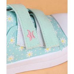 Cute Walk by Babyhug Velcro Closure Casual Shoes - Green