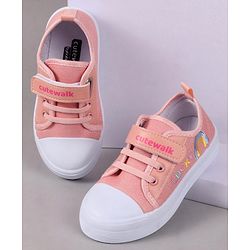 Cute Walk by Babyhug Velcro Closure Casual Shoes - Pink