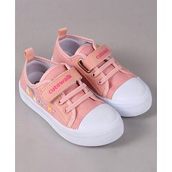 Cute Walk by Babyhug Velcro Closure Casual Shoes - Pink
