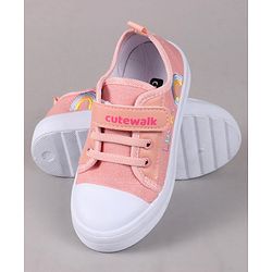Cute Walk by Babyhug Velcro Closure Casual Shoes - Pink